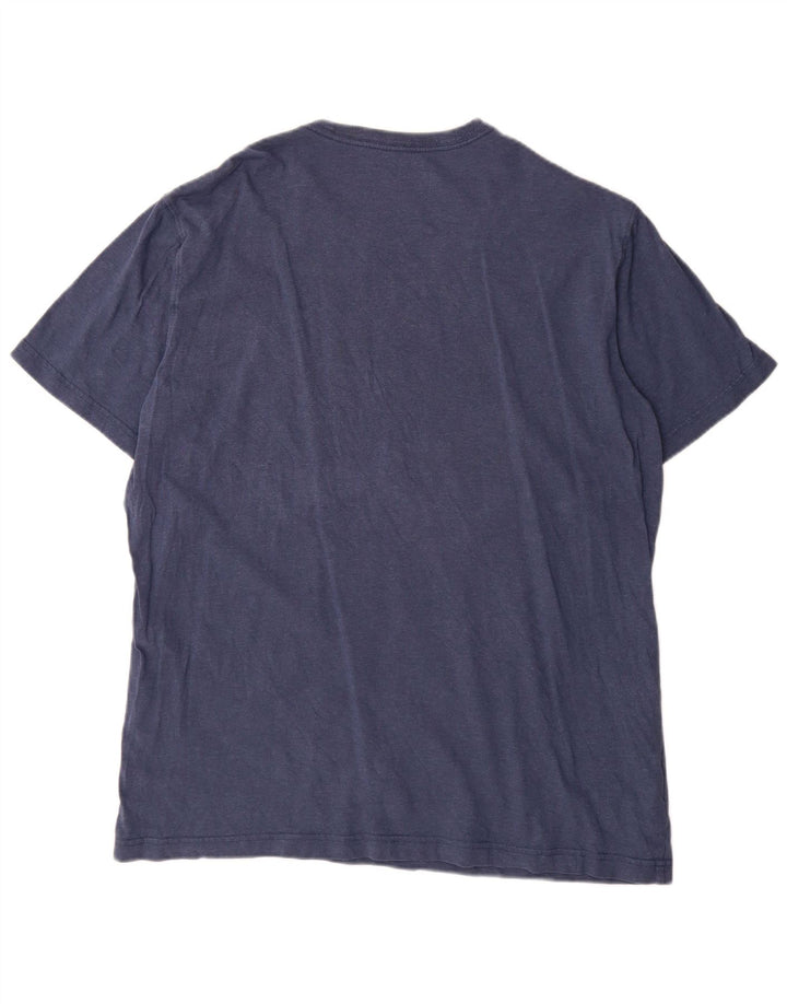 Tricou înalt pentru bărbați Eddie Bauer Top XL bumbac bleumarin