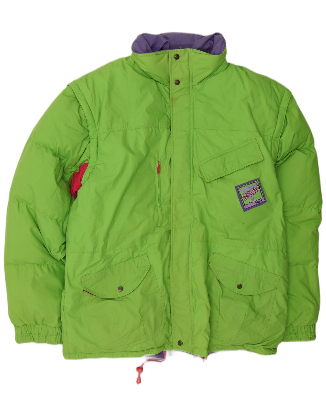 Jachetă căptușită reversibilă pentru bărbați MC Kee UK 42 XL Verde