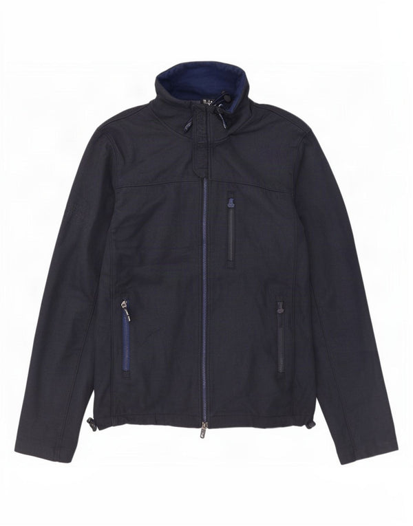 Superdry Windtrekker Windbreaker Jacket pentru bărbați UK 42 XL Bleumarin Poliester