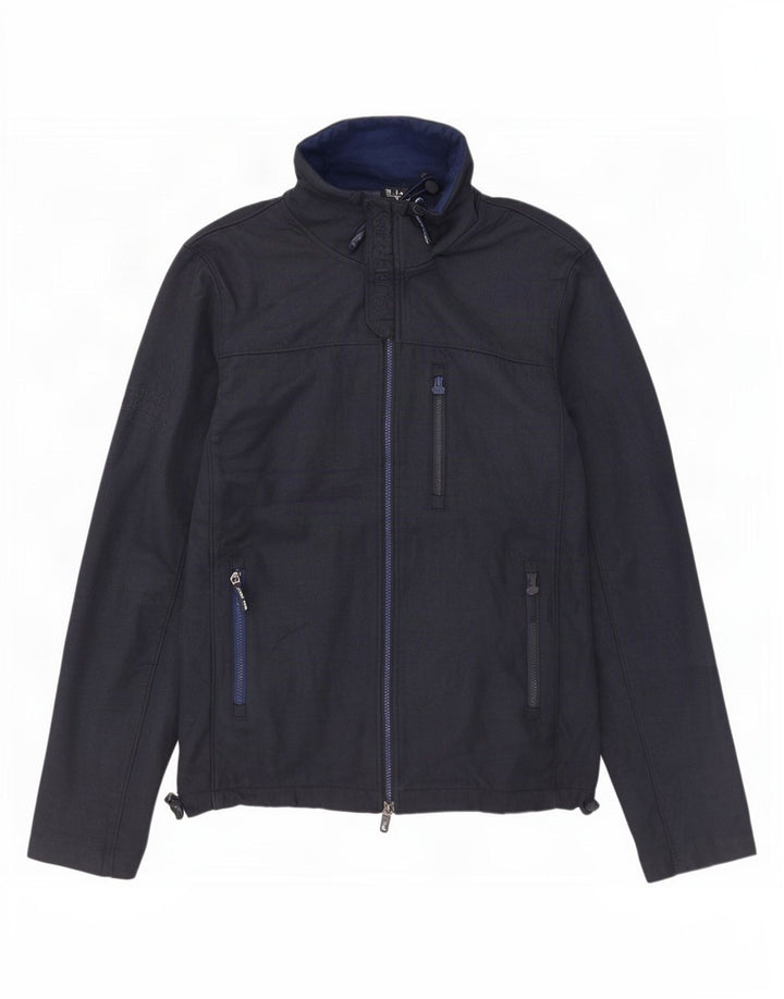 Superdry Windtrekker Windbreaker Jacket pentru bărbați UK 42 XL Bleumarin Poliester