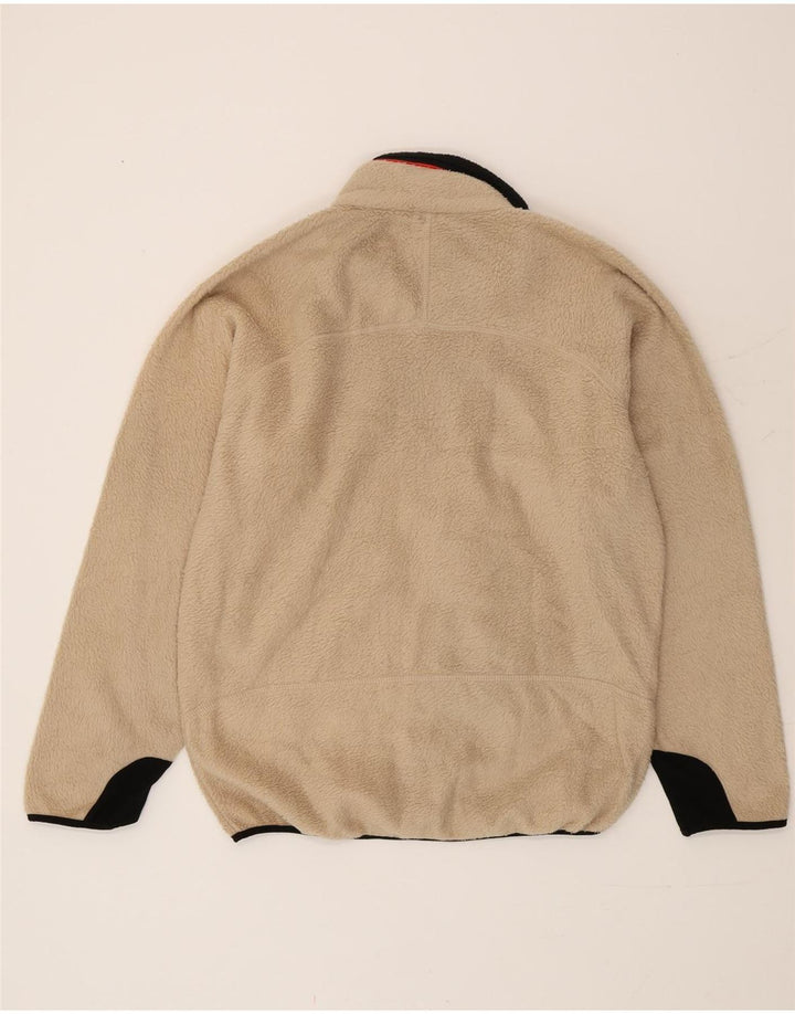 Jachetă fleece pentru bărbați Fila UK 40, mare, bej, poliester
