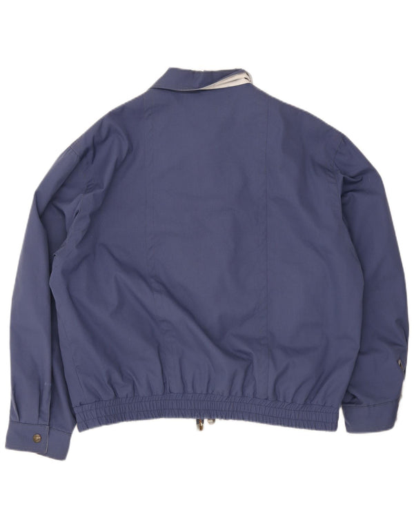 Bomber Vintage pentru bărbați UK 38 Medium Bleumarin