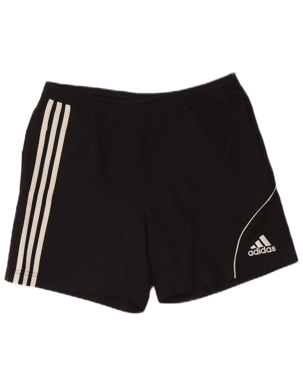 Adidas Boys Sport Shorts 13-14 Years Black Polyester