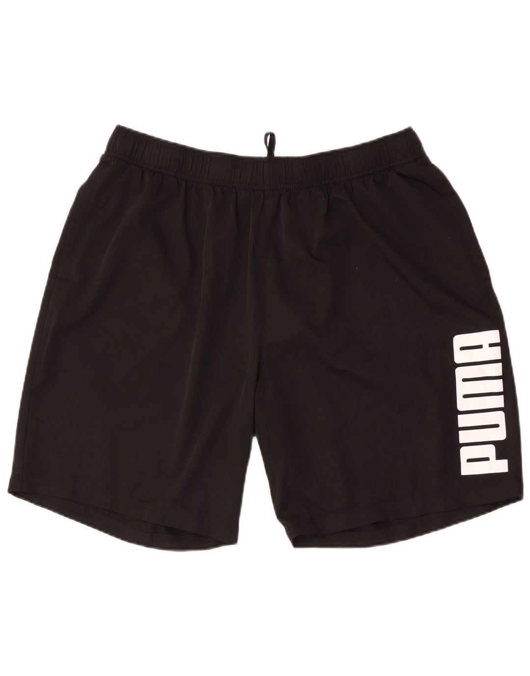 Pantaloni scurți sport grafic Puma pentru bărbați 2XL, poliester negru