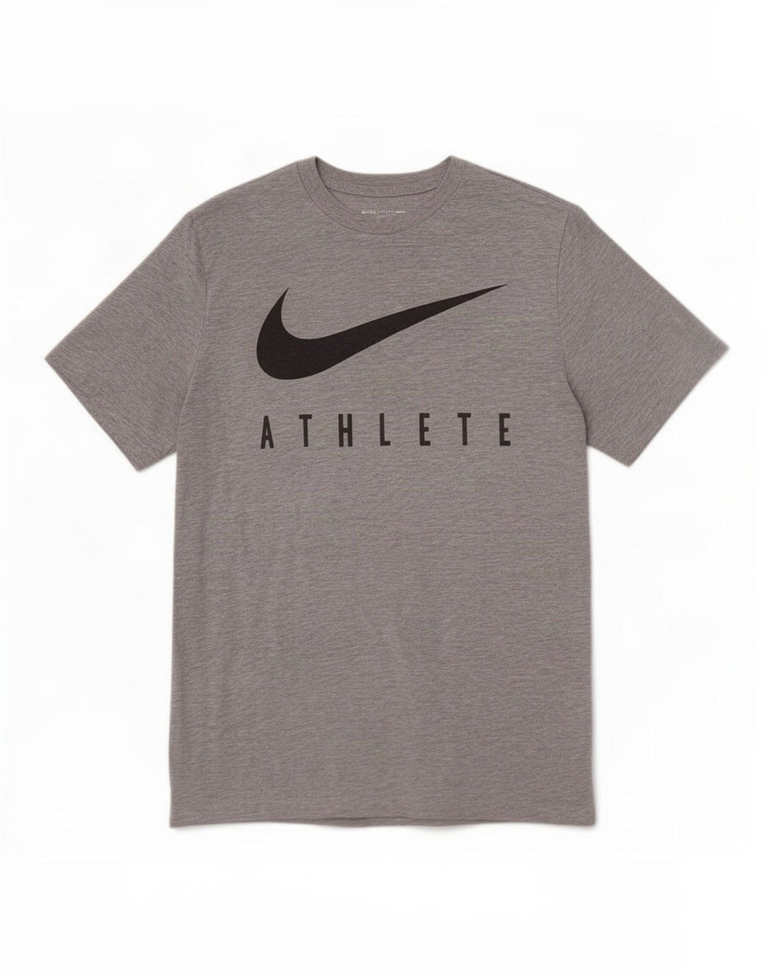 Tricou grafic Nike Dri Fit pentru bărbați Top Medium Gri din poliester cu pete