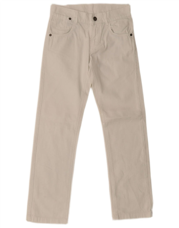 Blugi drepti pentru baieti Levi's 9-10 ani W26 L26 alb