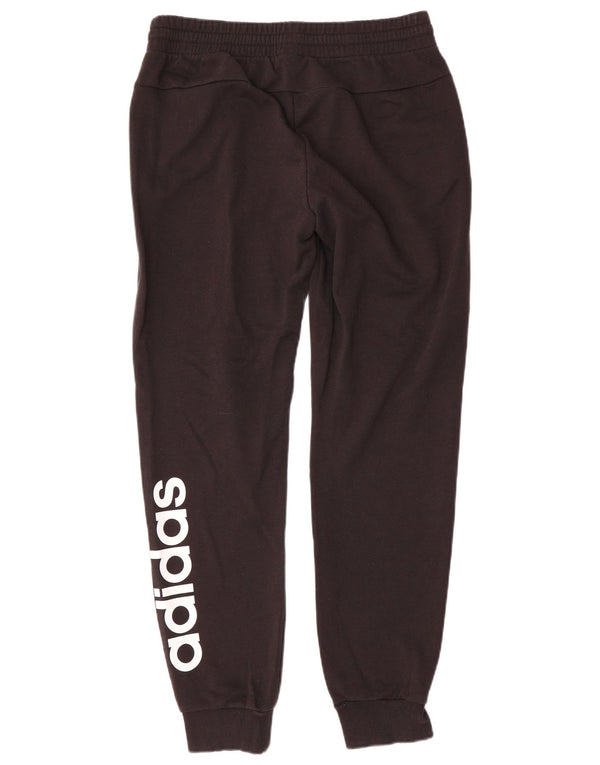 Pantaloni de trening cu grafic pentru femei Adidas Pantaloni de jogging UK 12/14 Medium Black