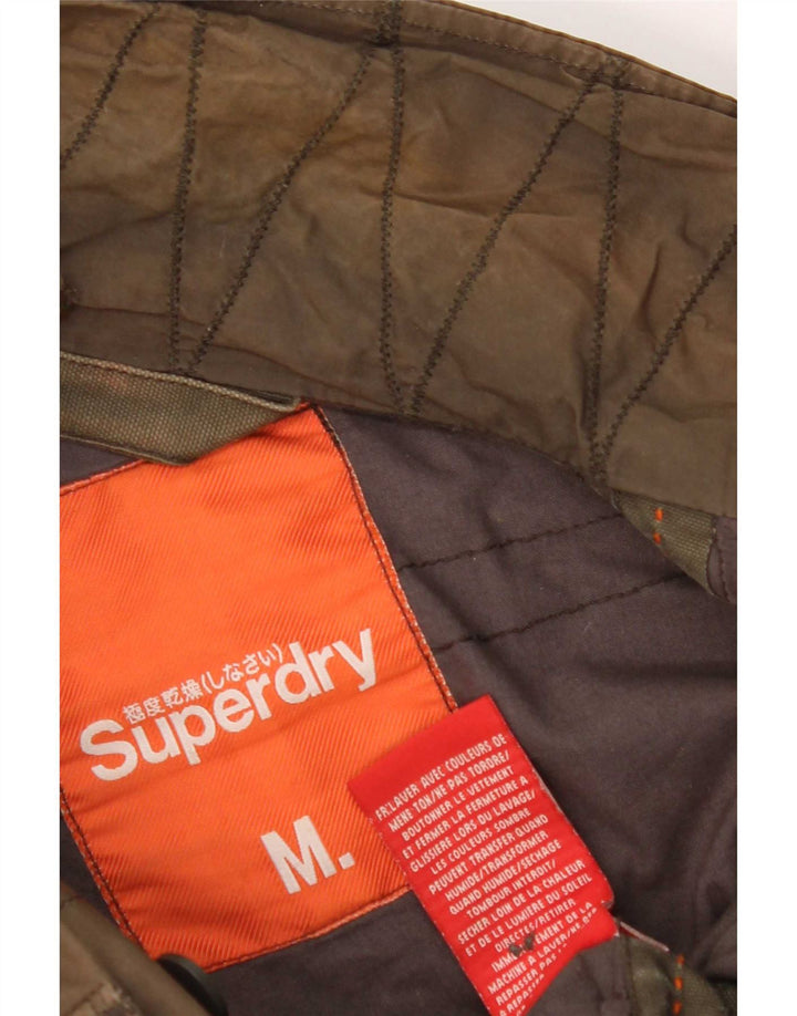 Jachetă militară Superdry pentru bărbați UK 38 Medium Khaki Bumbac
