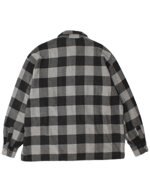 Cămașă de flanel pentru bărbați Rifle Lumberjack, 2XL, gri Gingham