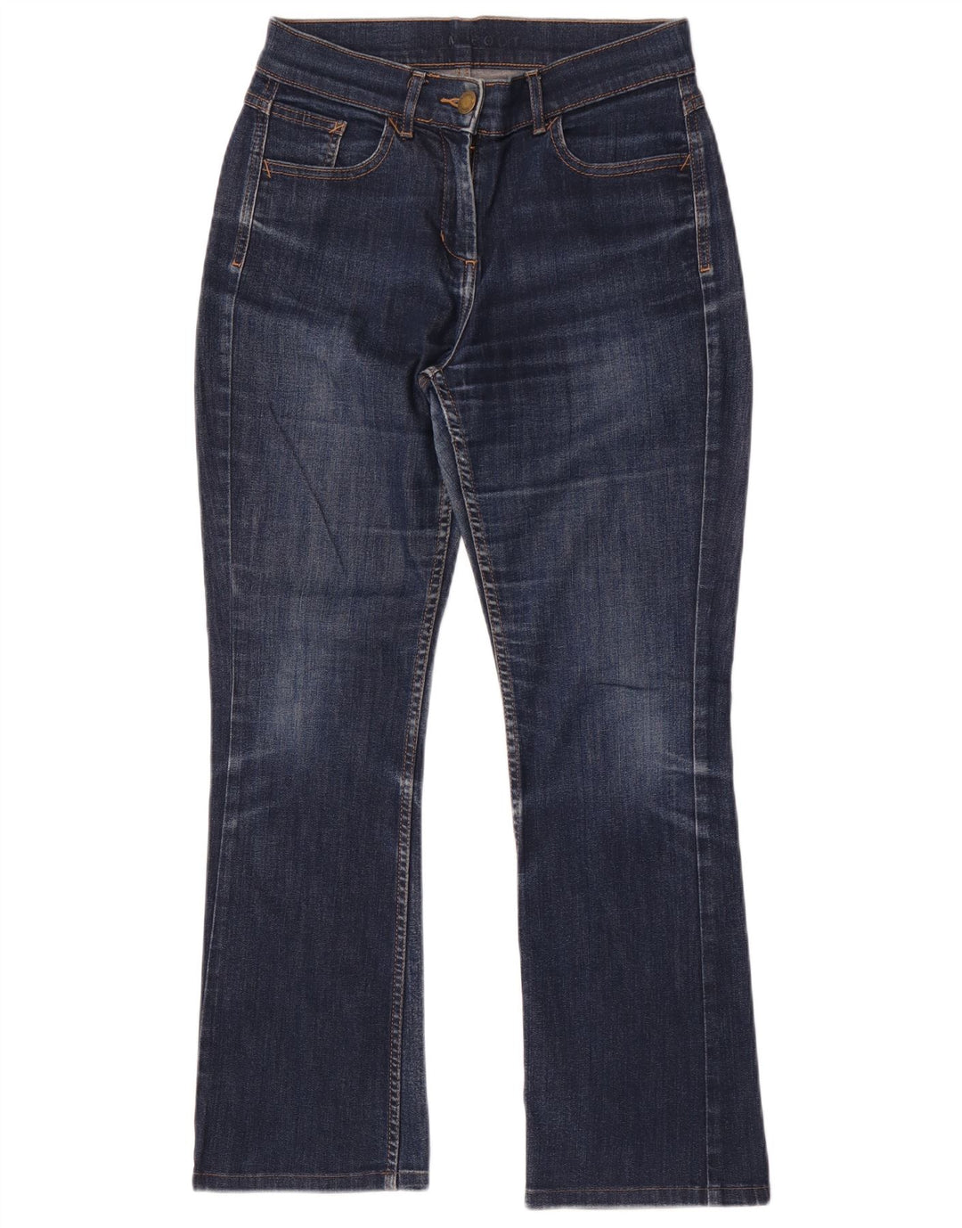 Blugi Bootcut pentru femei Marks & Spencer UK 8 Small W28 L28 Bumbac bleumarin