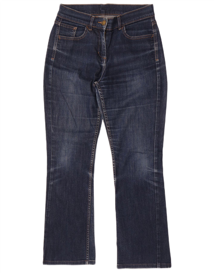 Blugi Bootcut pentru femei Marks & Spencer UK 8 Small W28 L28 Bumbac bleumarin