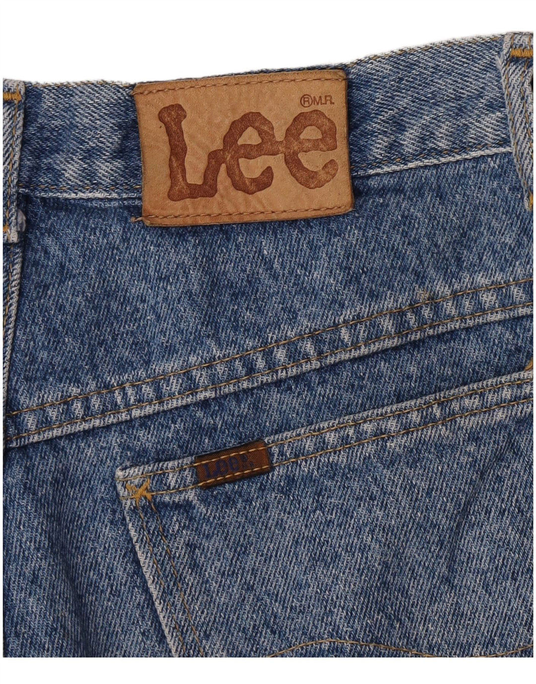 Pantaloni scurți din blugi pentru bărbați Lee W28 Small Blue