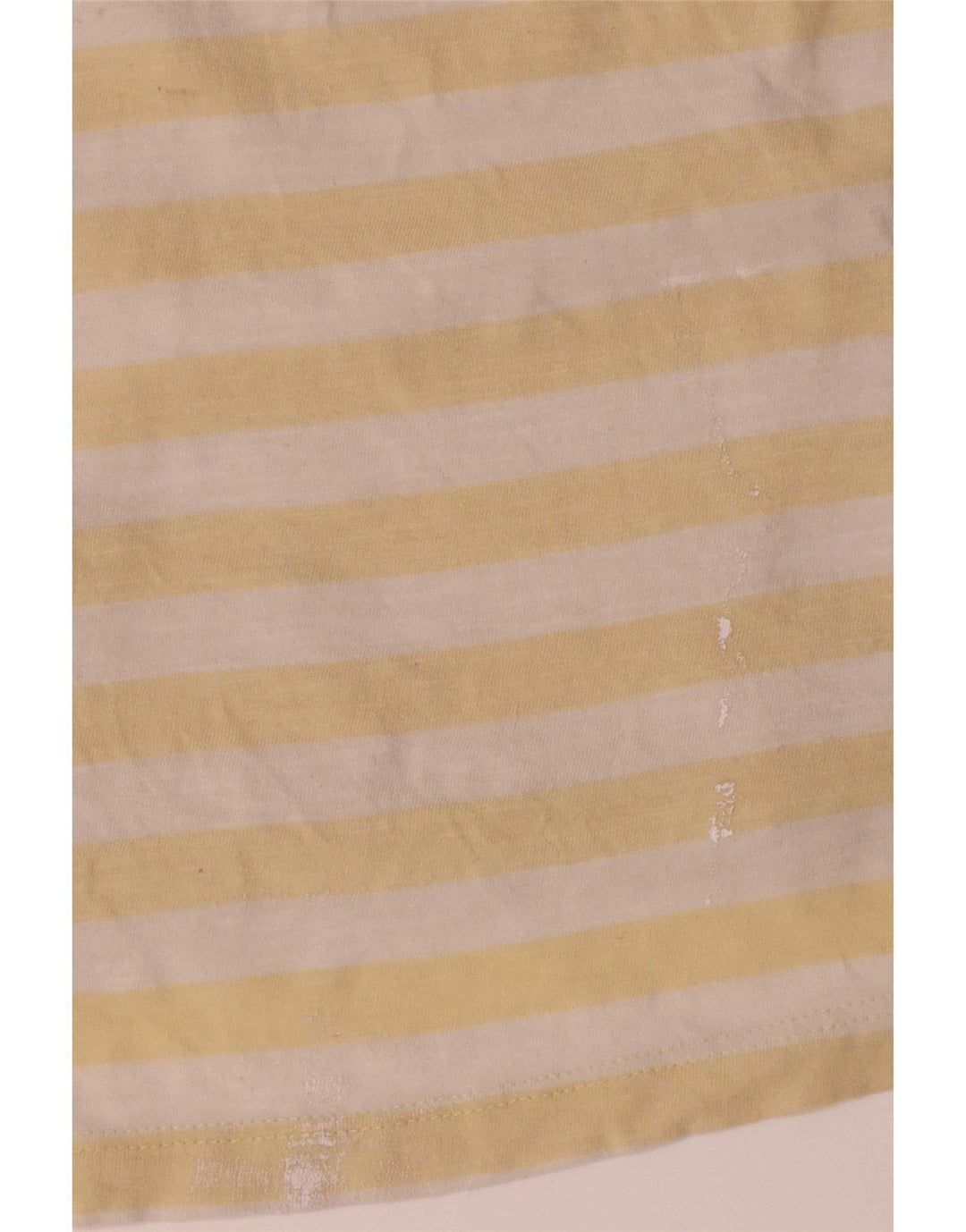 Tricou Jack & Jones pentru bărbați Top din bumbac cu dungi galbene medii