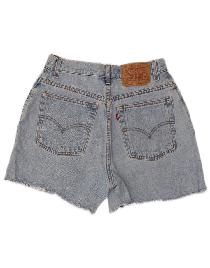 Pantaloni scurți din denim 550 Distressed Relaxed Fit pentru femei LEVI'S Medium W28 Blue