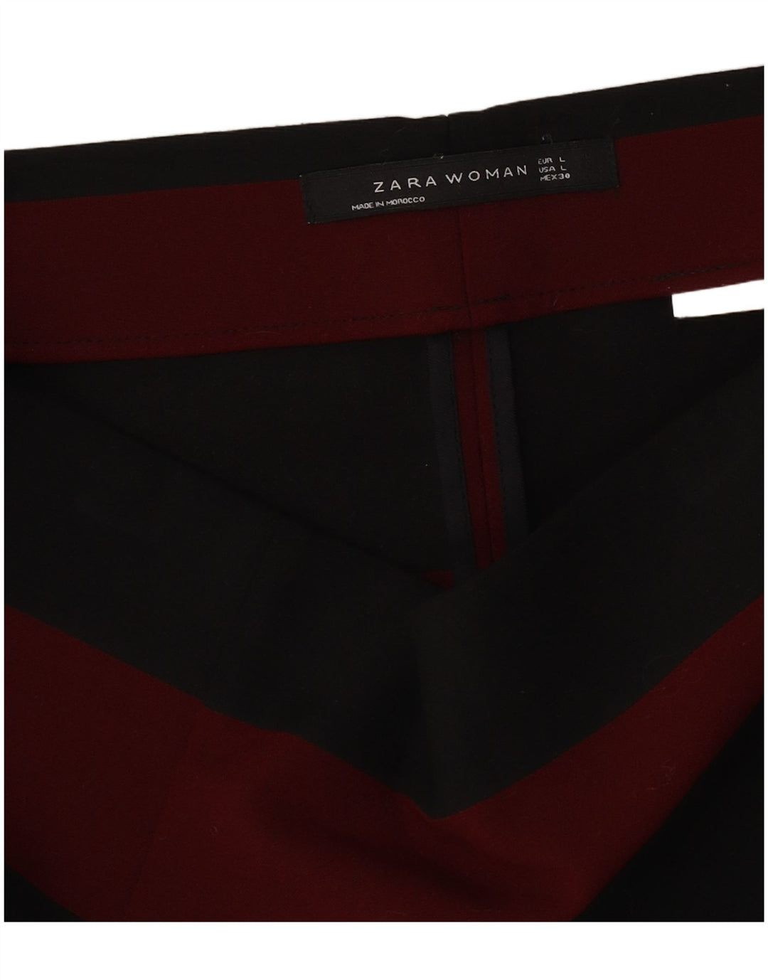 Fustă mini pentru femei Zara, mare W30, cu dungi negre