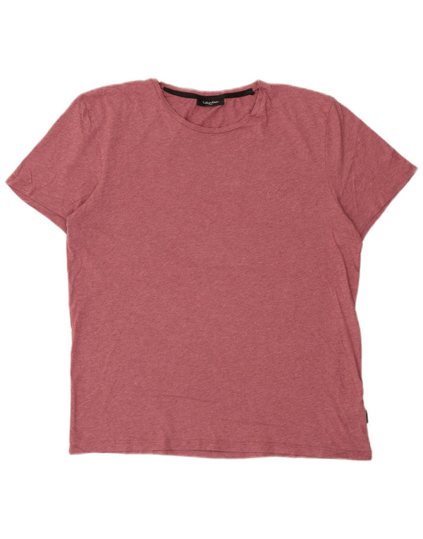 Tricou Calvin Klein pentru femei Top UK 16 Large Pink Bumbac