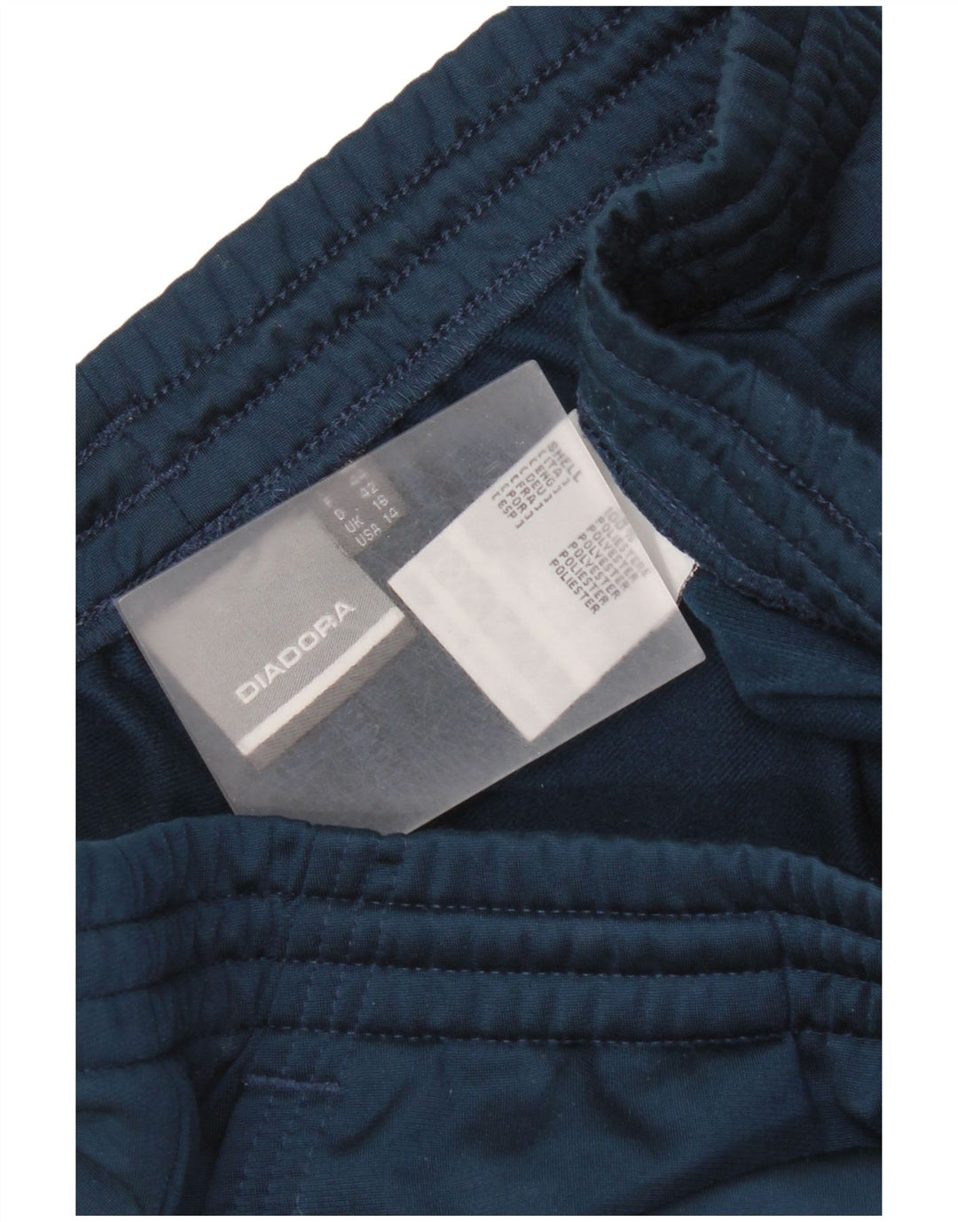 Pantaloni de trening Diadora pentru femei UK 16, mari, bleumarin, poliester