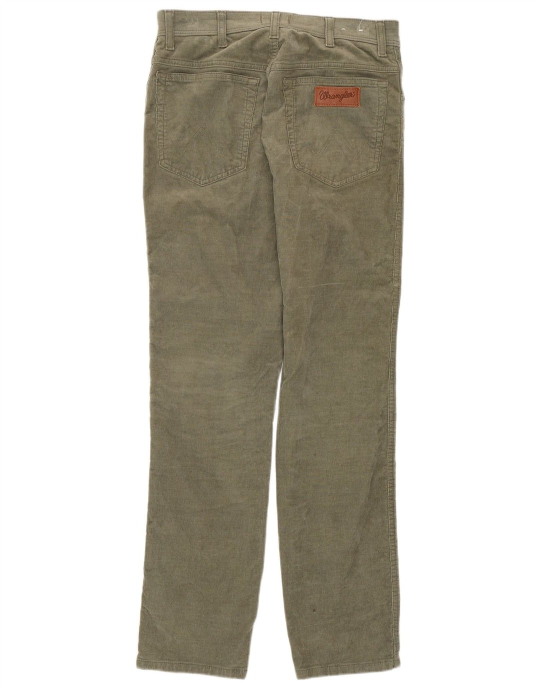 Pantaloni Wrangler pentru bărbați, Texas Slim Fit, din velur, L32 L32, bumbac verde