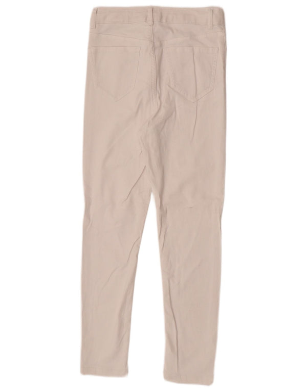 Blugi subțiri cu autograf pentru femei Marks & Spencer UK 8 Small W26 L26 Bumbac alb
