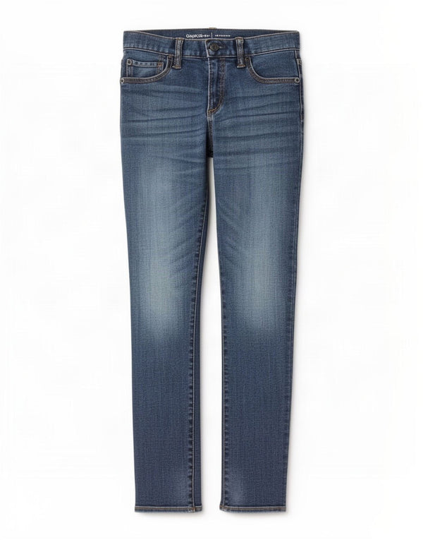 Blugi Gap Girls Super Skinny 9-10 Ani L26 L25 Bumbac Albastru