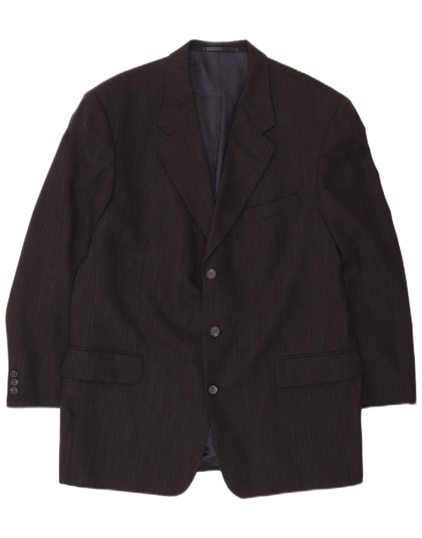 Jachetă blazer pentru bărbați Daniel Hechter, cu 3 nasturi, UK 40, mare, albastru, lână nouă