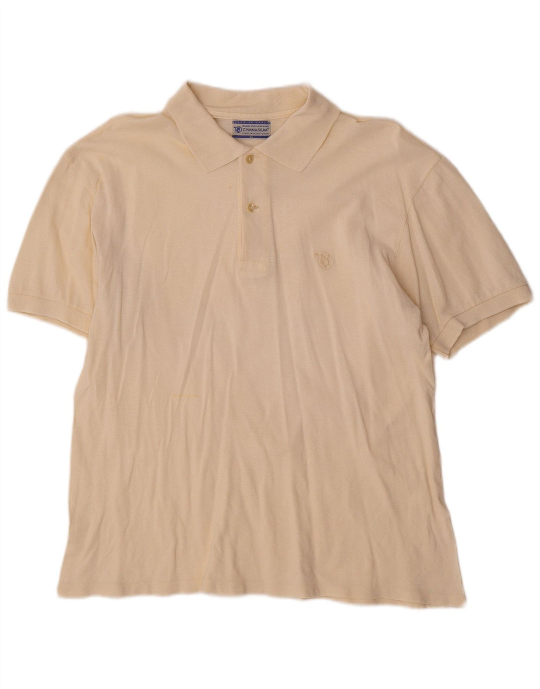 Tricou polo pentru bărbați Gymnasium Bej mediu
