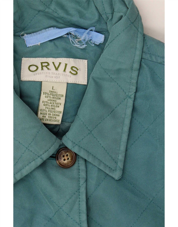 Jachetă matlasată pentru femei Orvis UK 16, mare, albastru, poliester