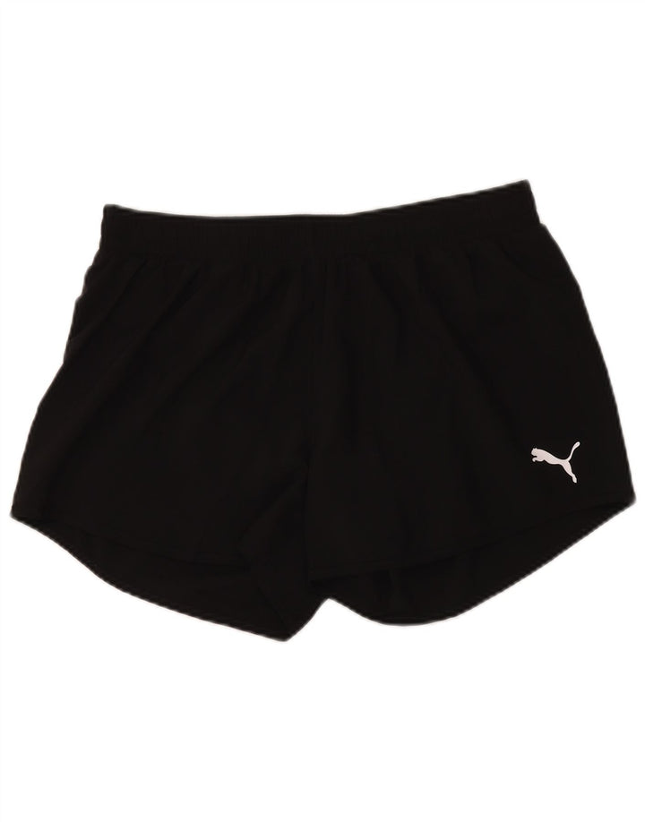 Pantaloni scurti sport Puma pentru femei UK 18 XL poliester negru
