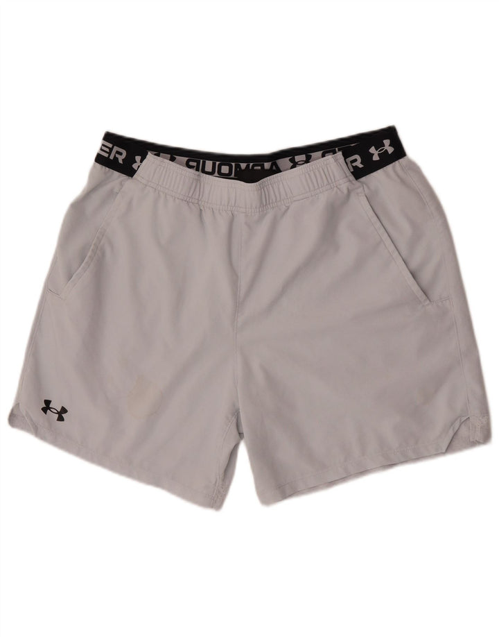Pantaloni scurți de sport grafic pentru bărbați Under Armour XL, alb, poliester