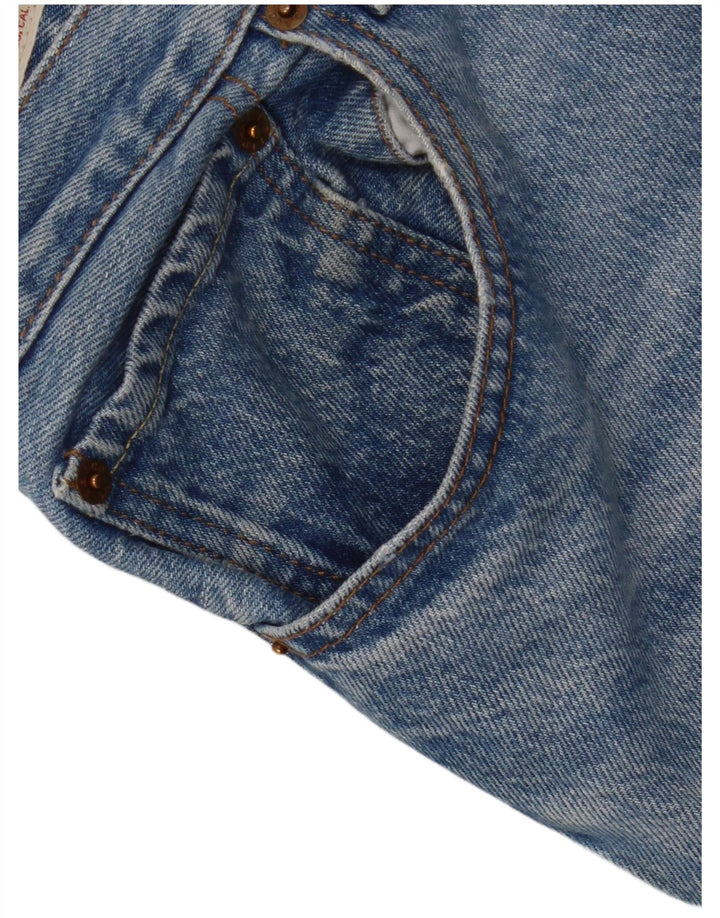 Blugi drepti pentru bărbați Levi's 501 W30 L28 Bumbac albastru