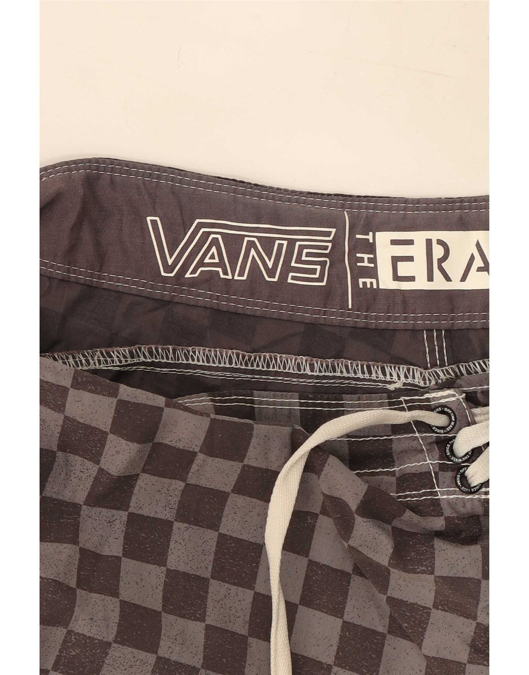 Pantaloni scurți de înot Vans pentru bărbați, mari, gri, geometrici