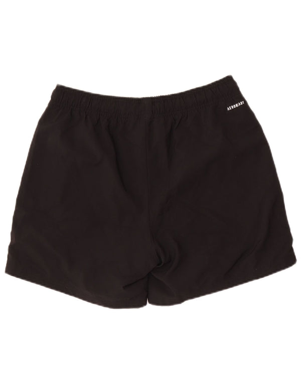 Pantaloni scurți sport Aeroready Adidas pentru băieți 15-16 ani poliester negru