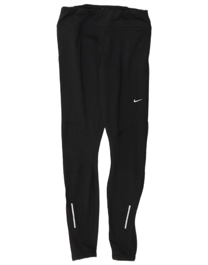 Leggings Nike Dri Fit pentru femei UK 8 Small Negru Poliester