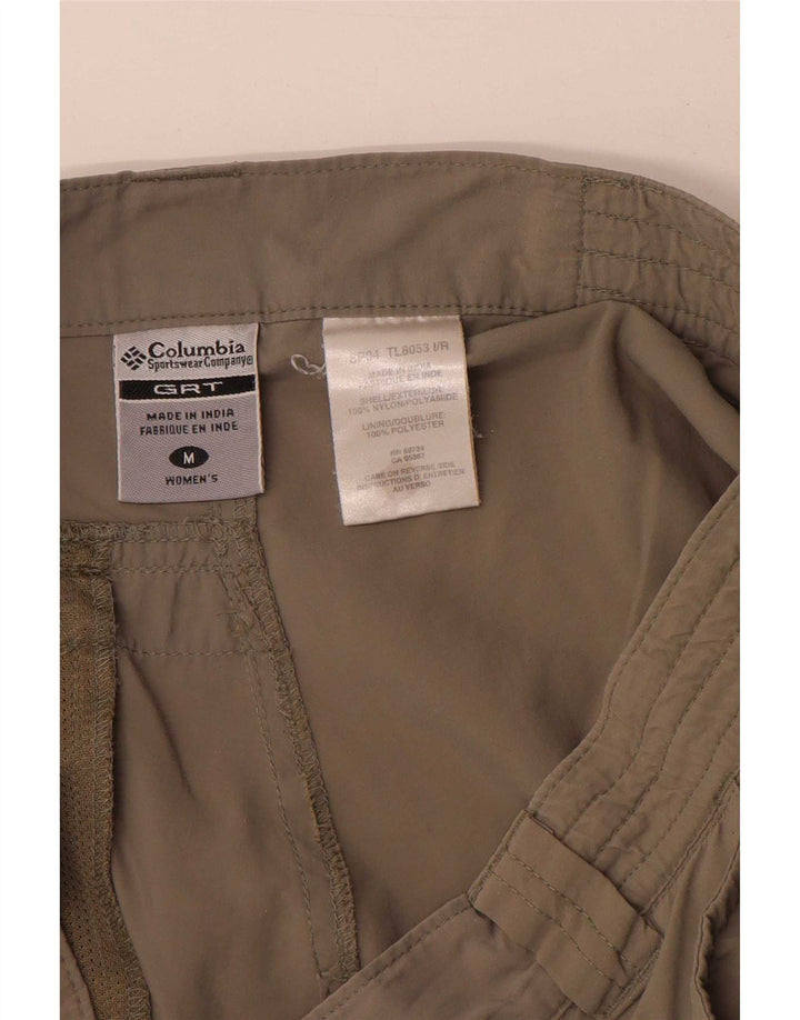 Pantaloni scurți cargo Columbia pentru femei Medium W30 Kaki Poliester