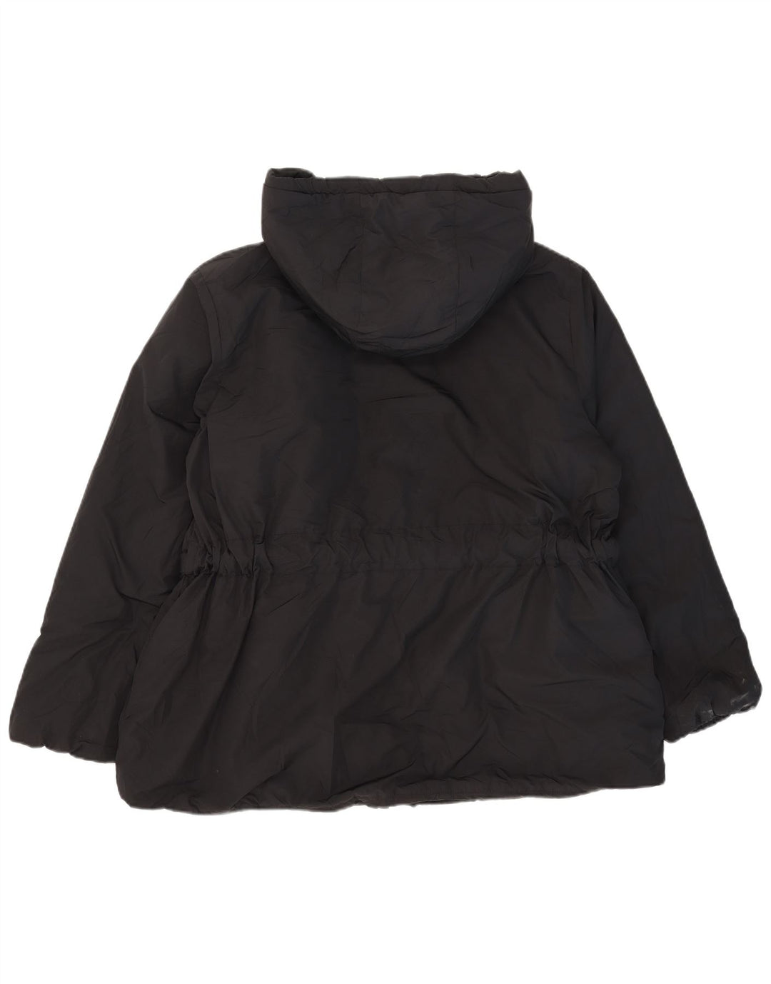 Jachetă căptușită cu glugă pentru femei Marks & Spencer UK 20 2XL Poliester negru