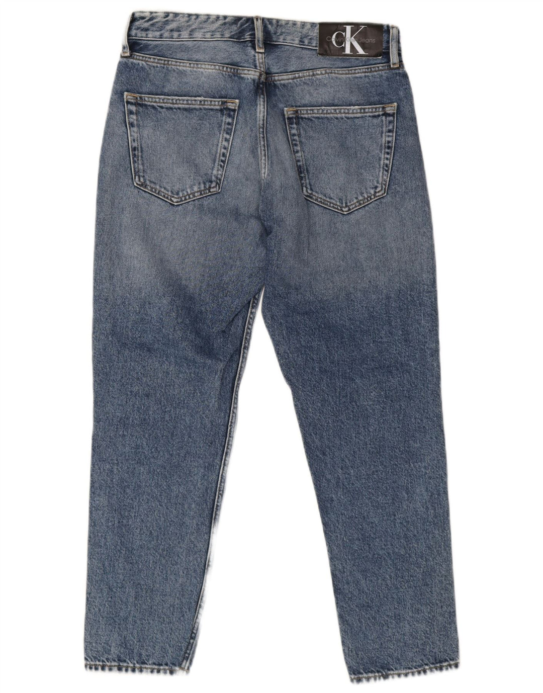 Calvin Klein Blugi Slim Distressed pentru bărbați W31 L26 Bumbac albastru