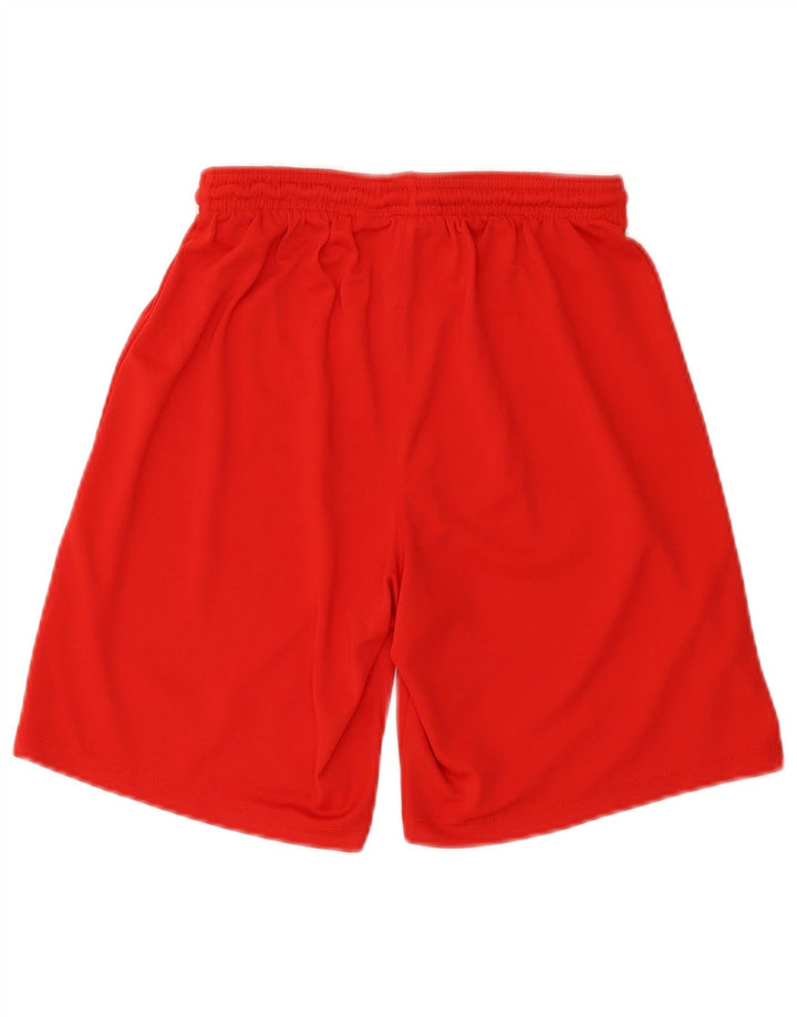 Pantaloni scurți sport Nike Dri Fit Slim Fit pentru bărbați, poliester roșu mic