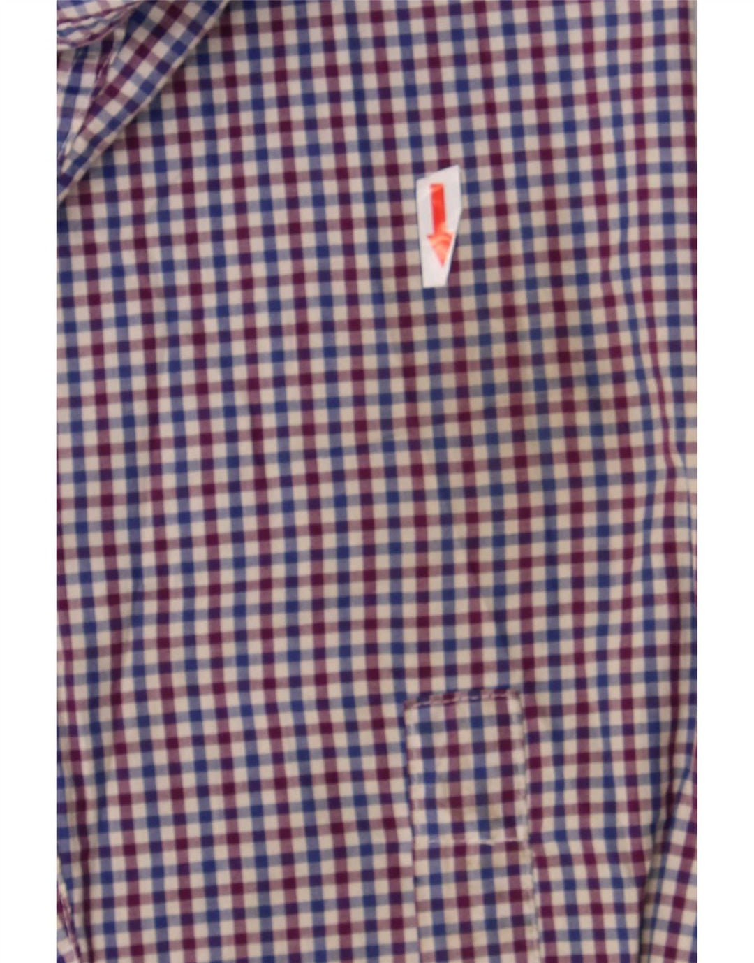 Cămașă pentru bărbați Chaps XL Blue Gingham Bumbac