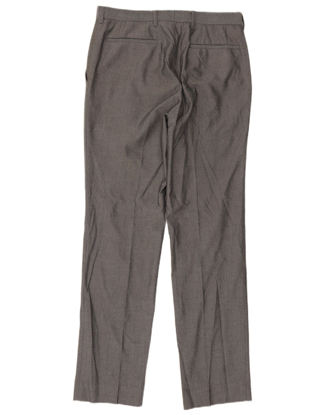 Marks & Spencer Pantaloni drepți pentru bărbați L30 L31 Poliester gri