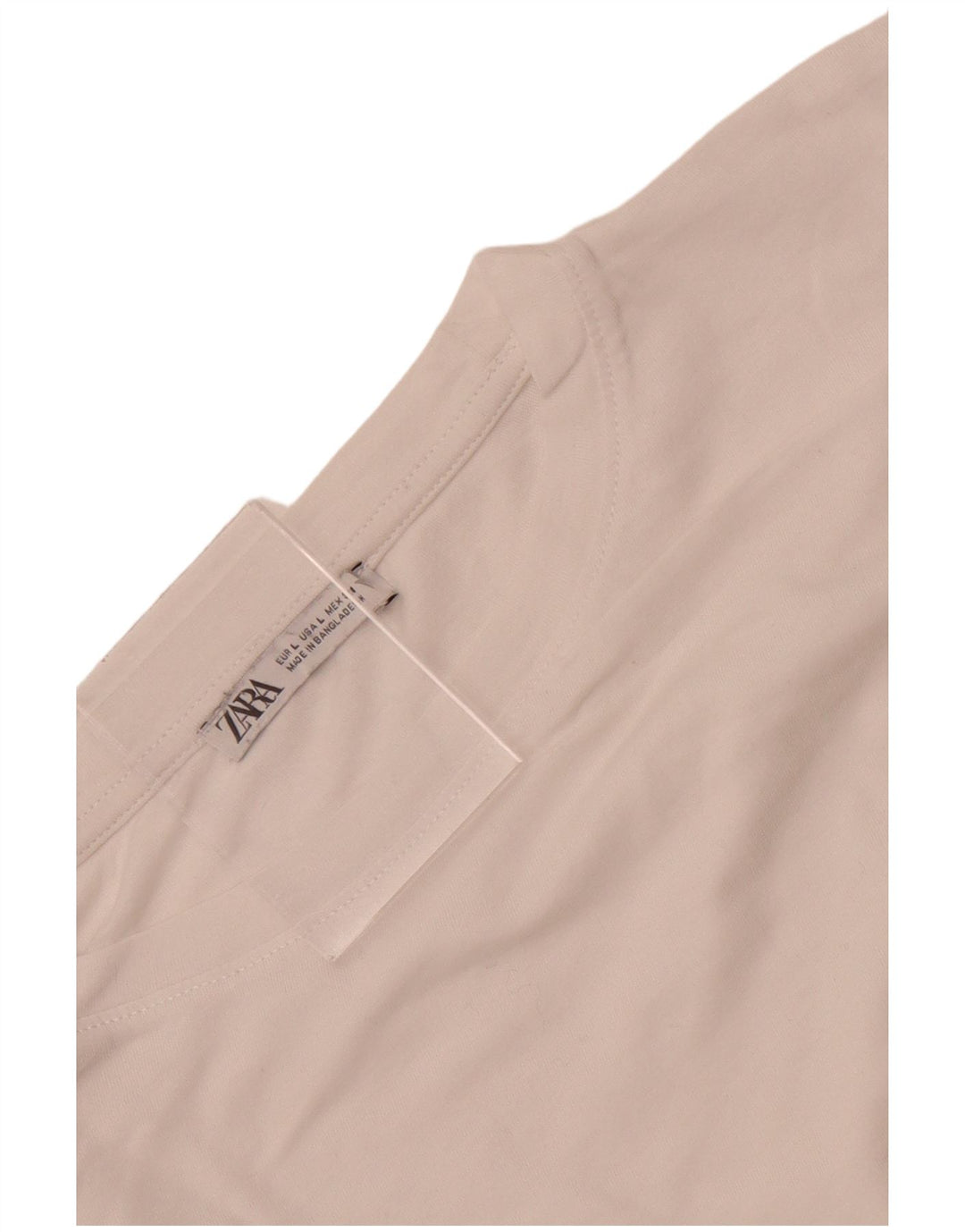 Bluză Crop Top pentru femei Zara UK 16 Large White