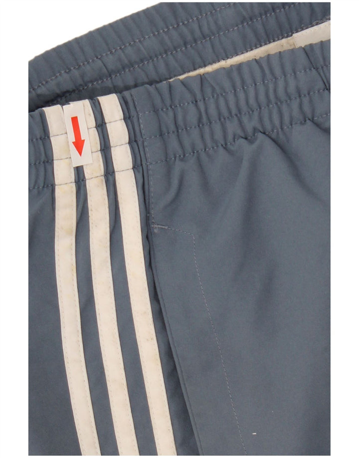 Pantaloni scurți sport pentru bărbați Adidas XL poliester albastru