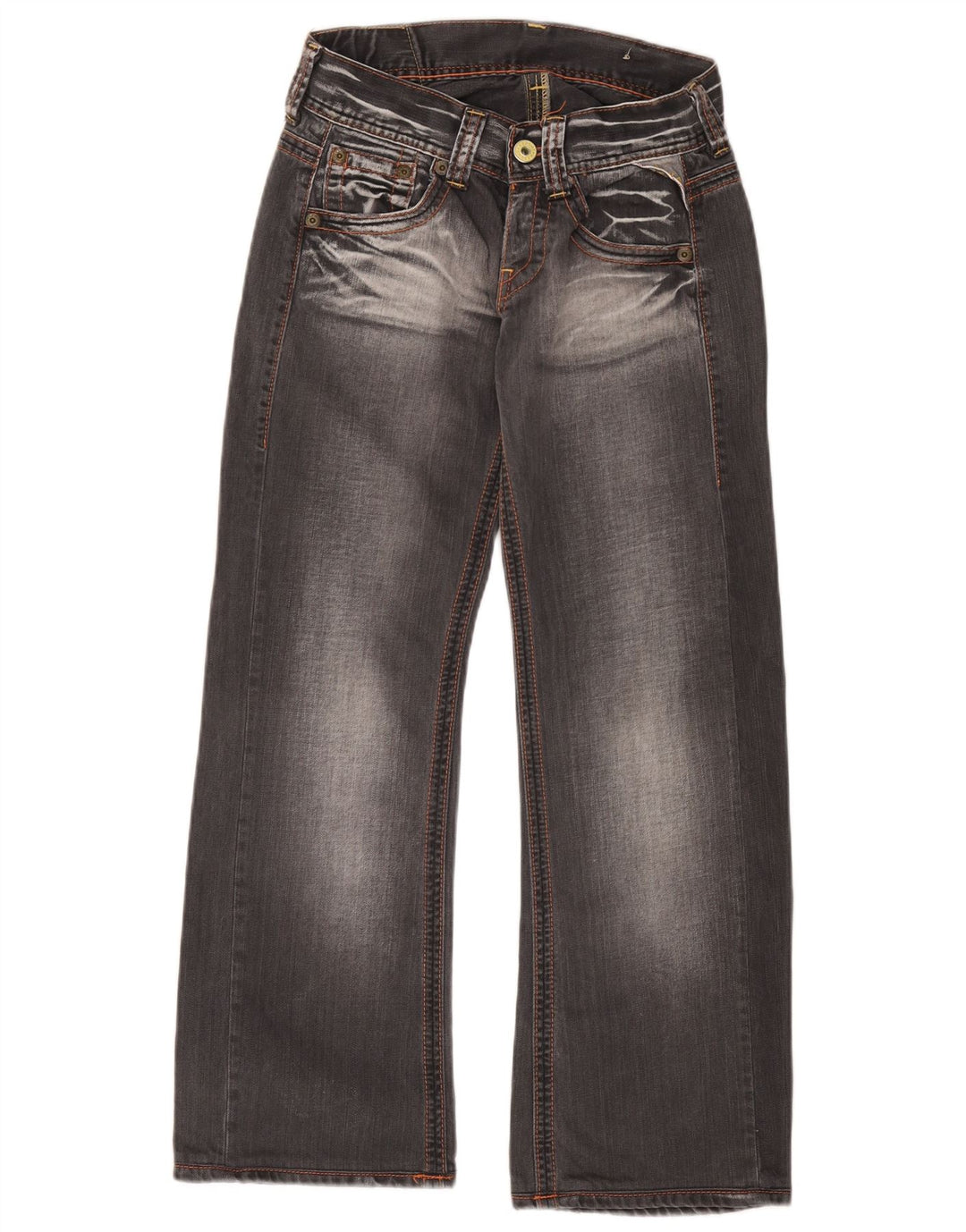 Replay Jeans Bootcut pentru femei W26 L27 bumbac gri