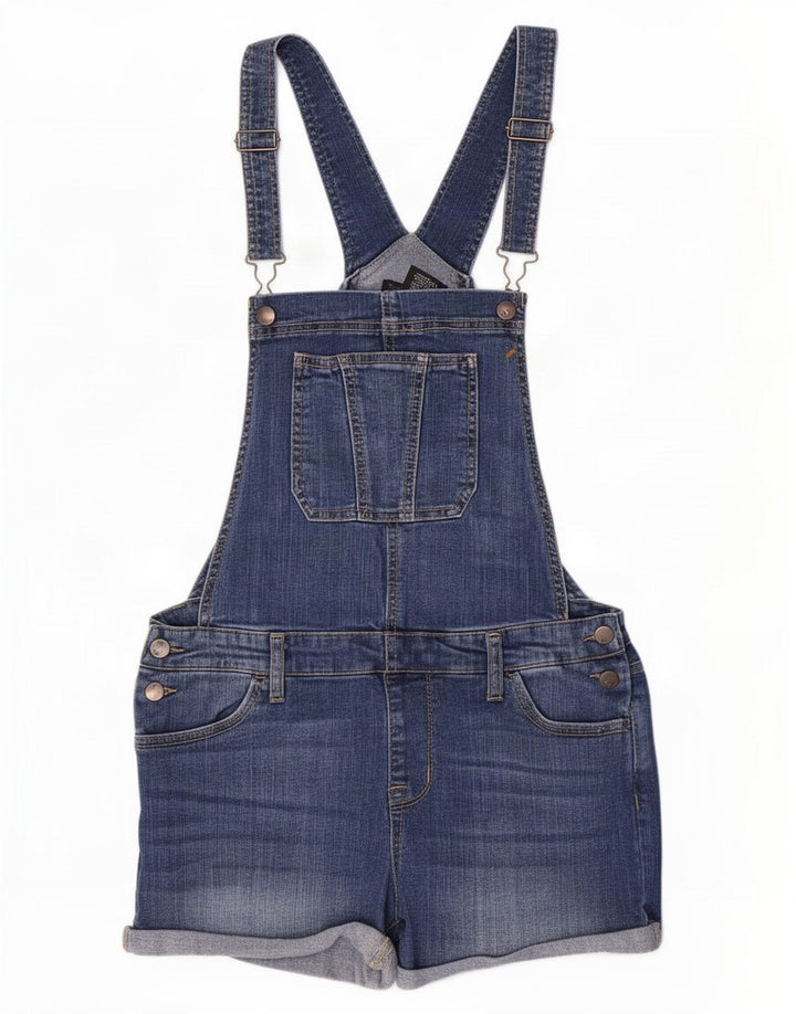 Salopete elastice Mossimo pentru femei, pantaloni scurți din denim W30, bumbac albastru
