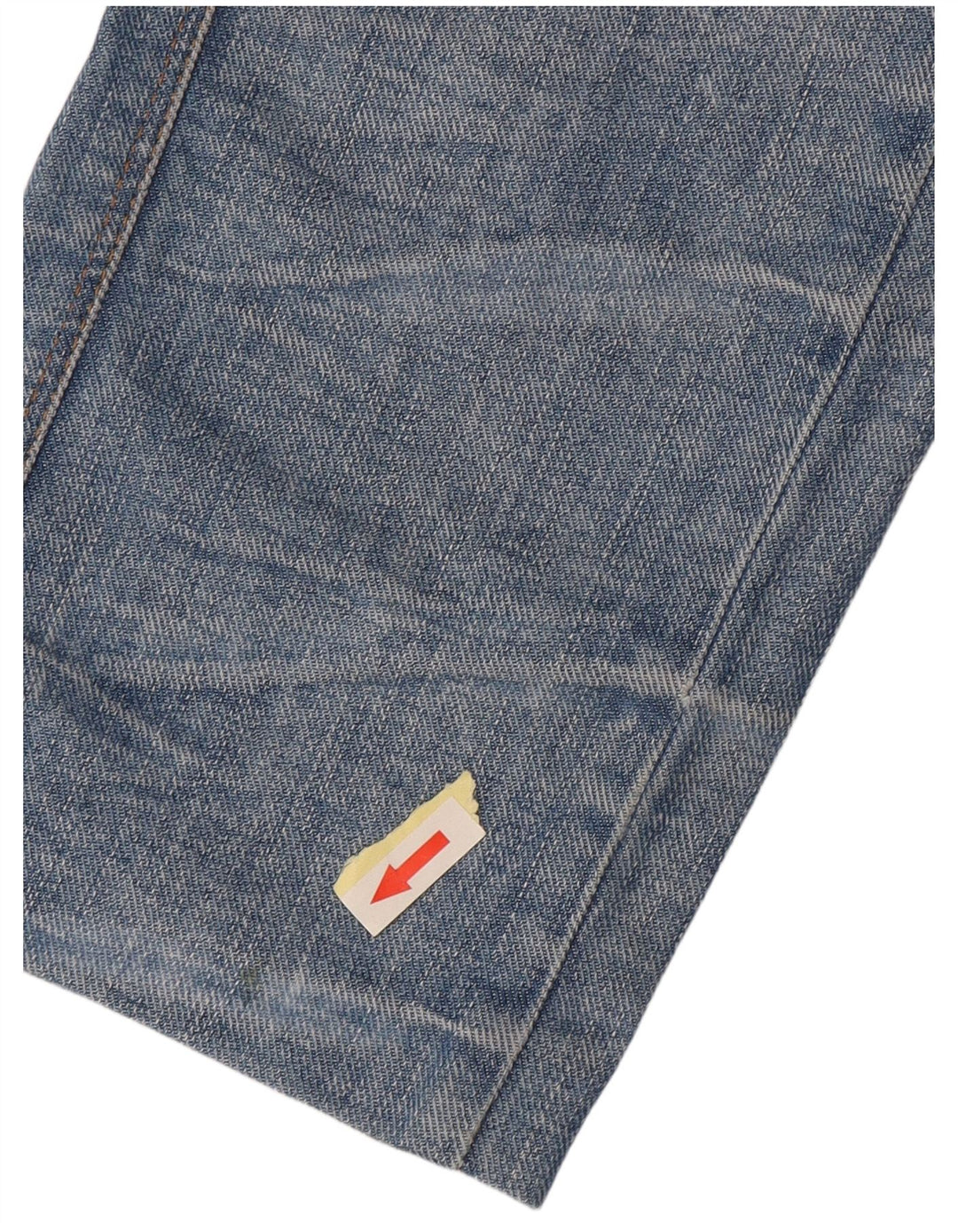 Blugi Distressed drepte pentru femei G-Star W30 L29 albastru