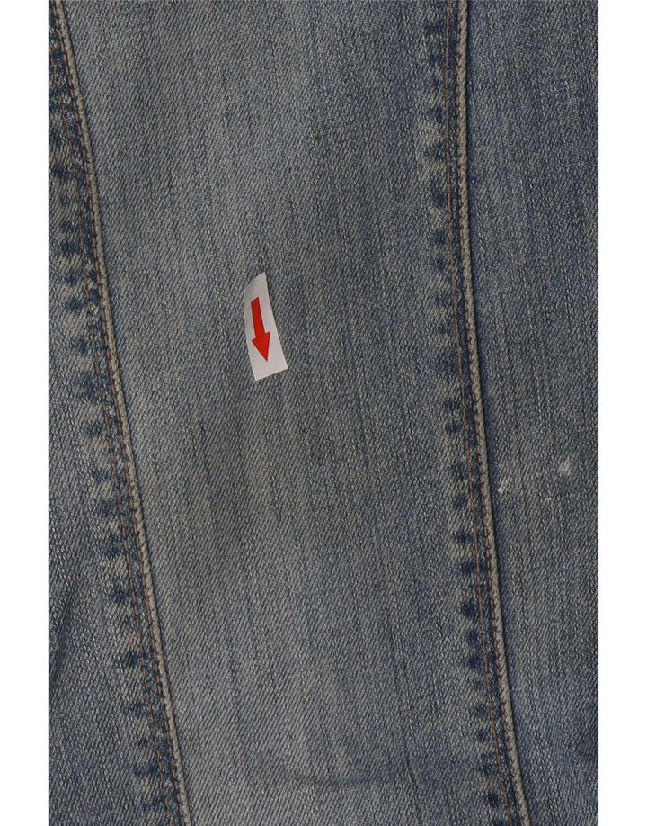 Blugi drepti pentru femei Calvin Klein W29 L35 Bumbac albastru