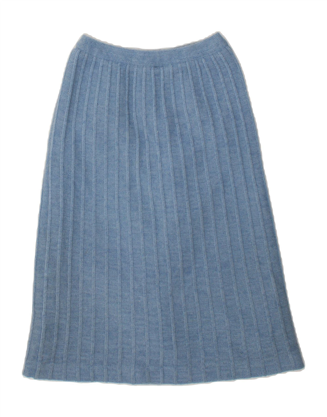 C&A Womens A-Line Skirt EU 36 Small W30 Blue Acrylic Vintage C&A and Second-Hand C&A from Messina Hembry 