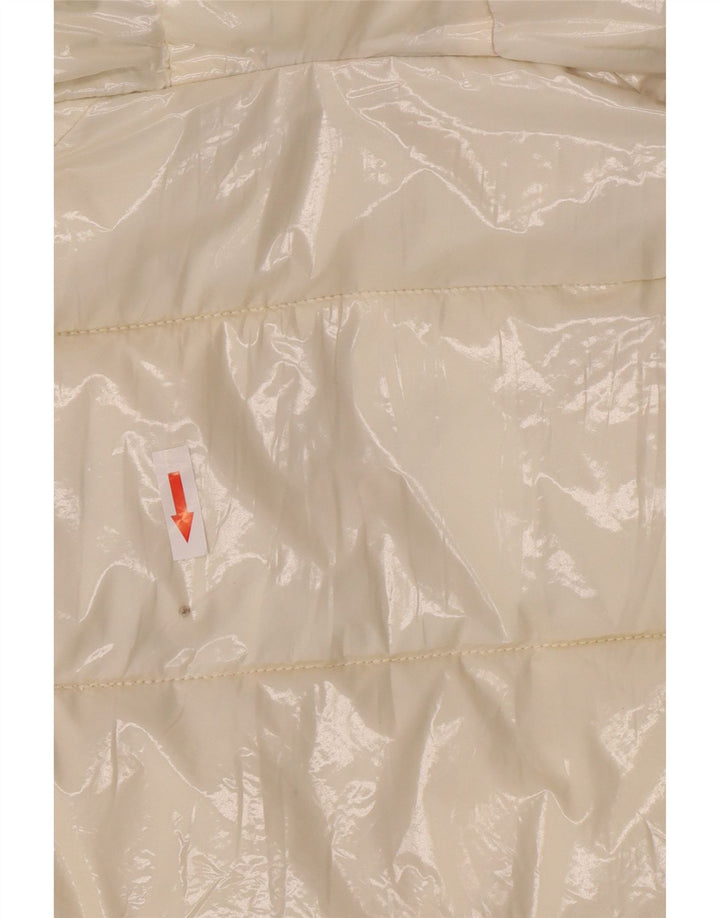 Jachetă căptușită cu glugă pentru bărbați Invicta UK 36 Poliamidă albă mică