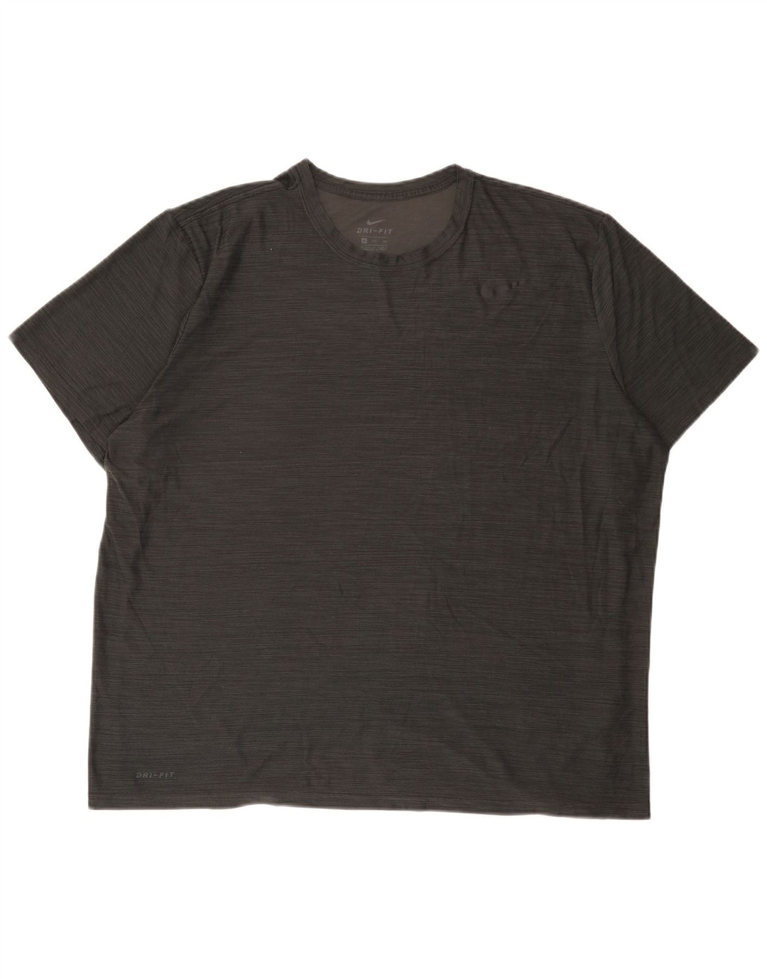 Tricou Nike pentru bărbați Dri Fit Top 2XL, gri poliester cu pături
