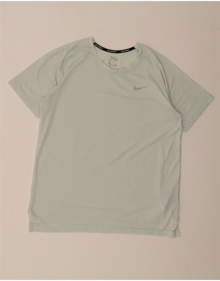 Tricou NIKE Dri Fit pentru bărbați Top mare din poliester verde