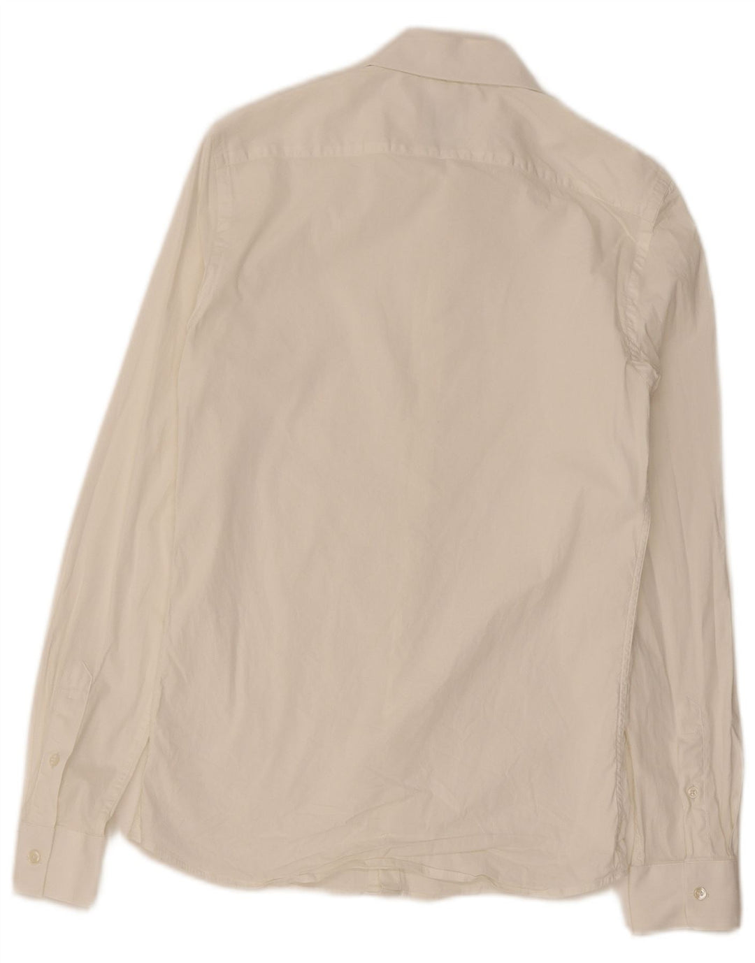 Cămașă Zara bărbați Super Slim Fit Mic Alb